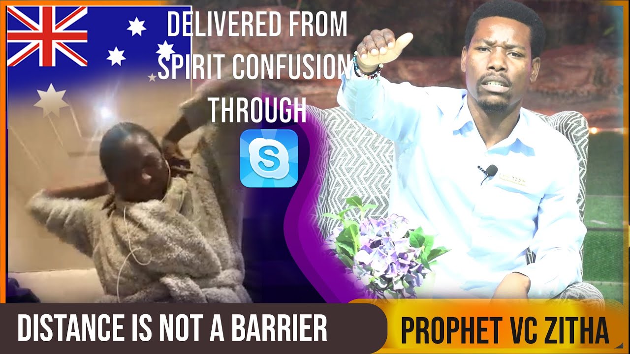 WOMAN FROM AUSTRALIA GOT DELIVERED THROUGH SKYPE BY PROPHET VC ZITHA, WATCH DEMON MANIFASTATION😱😱