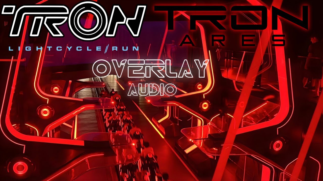 TRON Lightcycle // Run (Ares Overlay) Ride Audio (Most Accurate on YouTube)