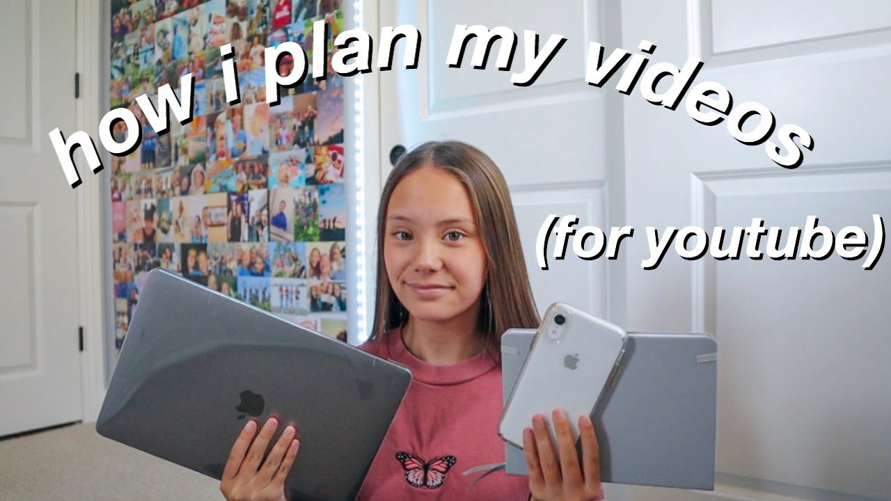 how i plan/ organize my youtube videos! VERY EFFECTIVE ;)