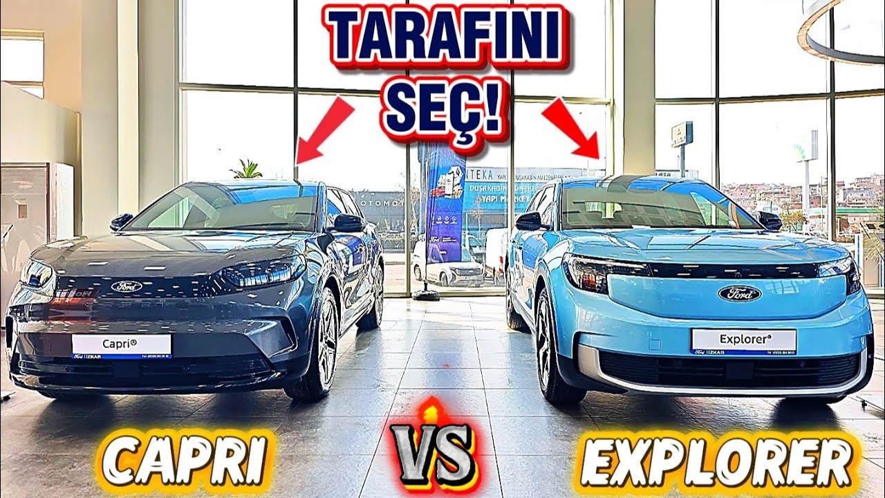 🔥Yeni Ford Explorer Premium Geldi! Ford Capri vs Ford Explorer Tarafını Seç!