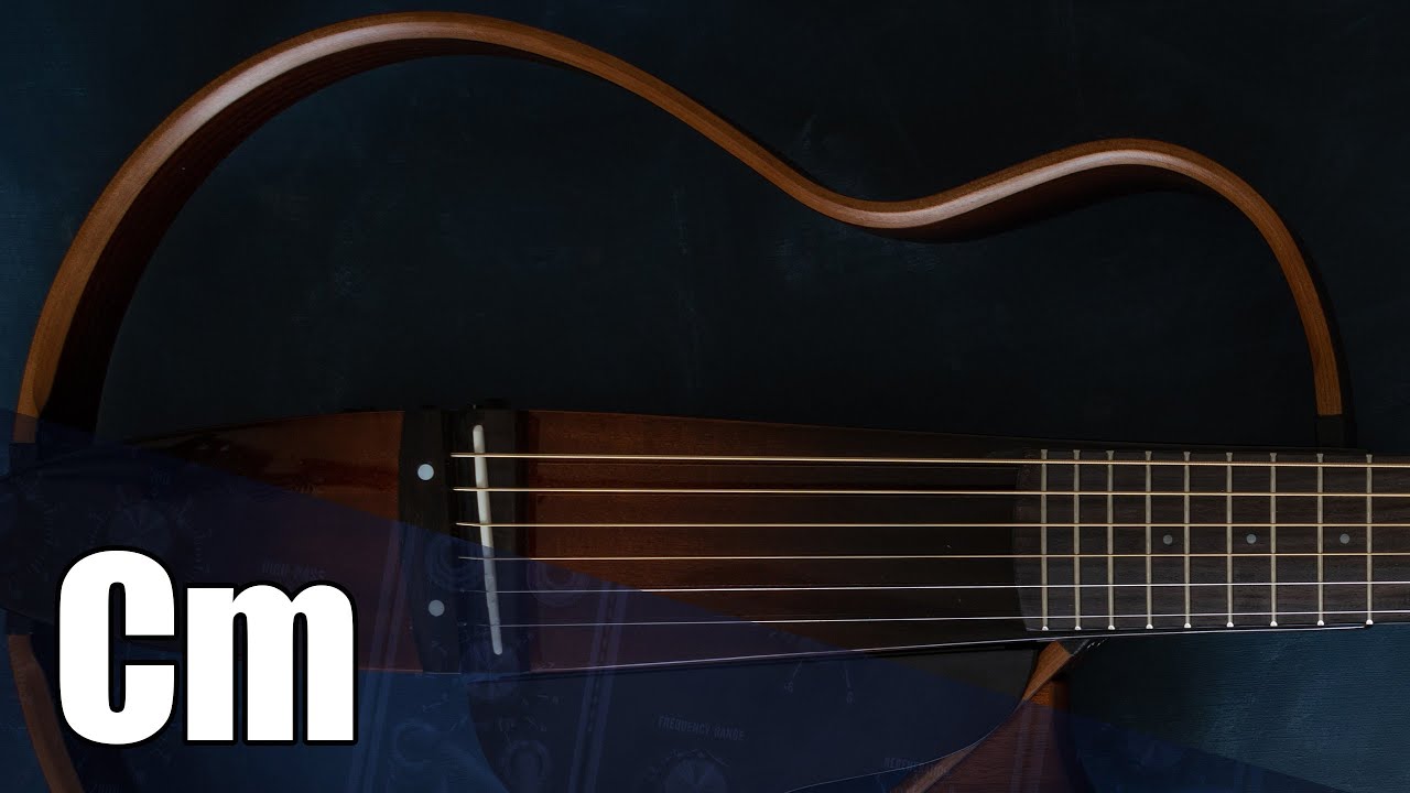 Acoustic Guitar & Piano Backing Track In C Minor
