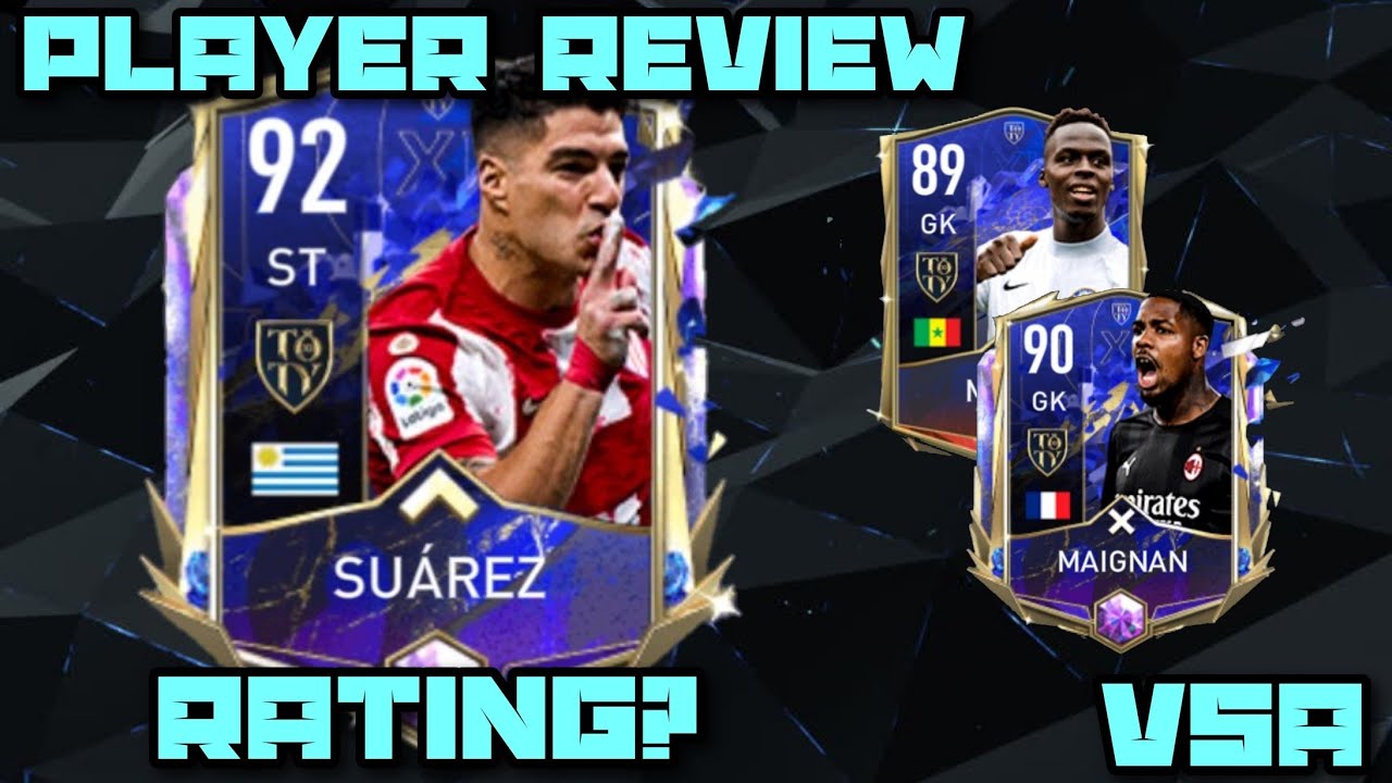 92 SU&Aacute;REZ PLAYER REVIEW [VSA] FIFA MOBILE 2022