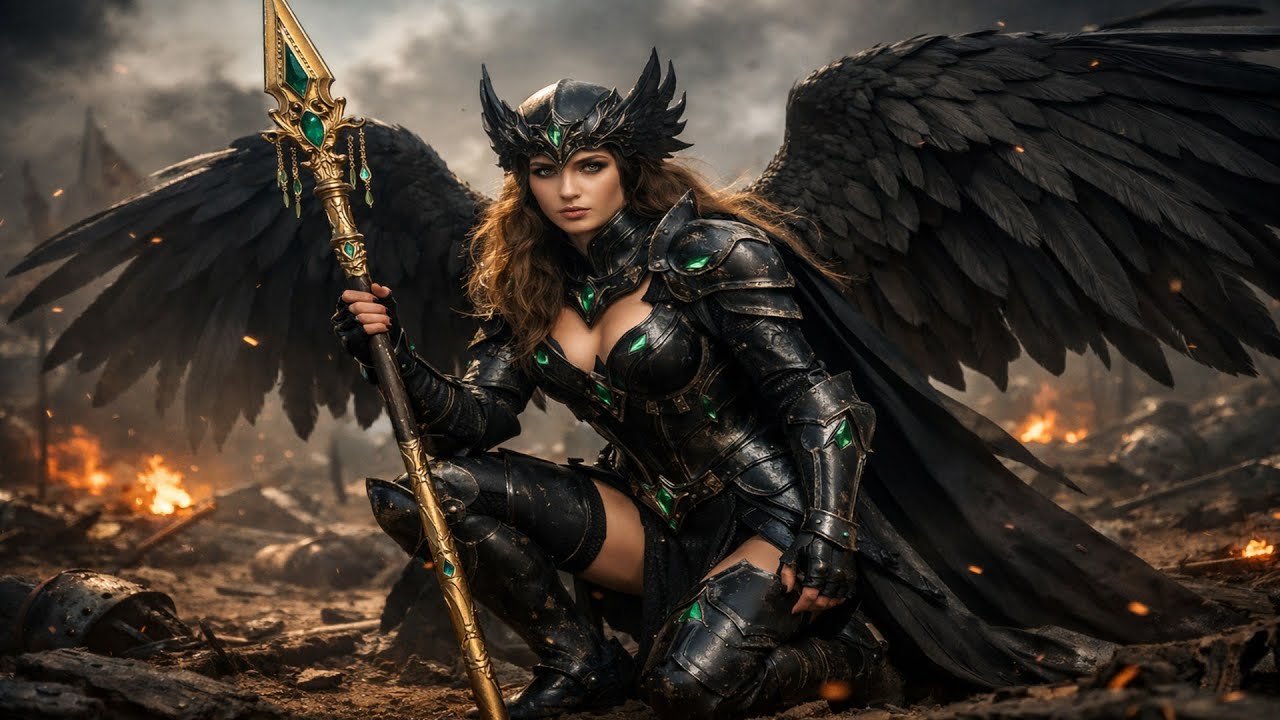 DARK VALKYRIE | Epic Viking Rock | Cinematic Battle Music