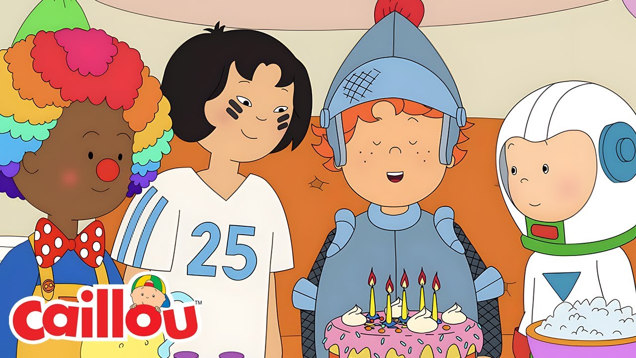 Alles Gute Zum Geburtstag Leo | Die Neuen Abenteuer von Caillou | Caillou auf Deutsch