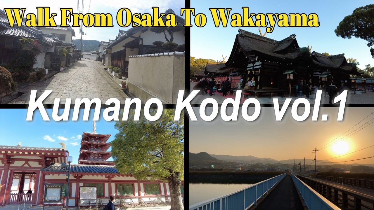 【Kumano Kodo】Walk from Osaka to Wakayama,Kumano,feel the history of Japan