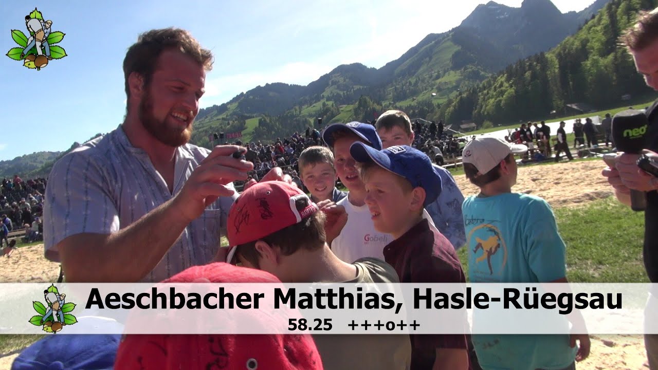 Oberländisches Schwingfest 2015 in Boltigen Schlussgang