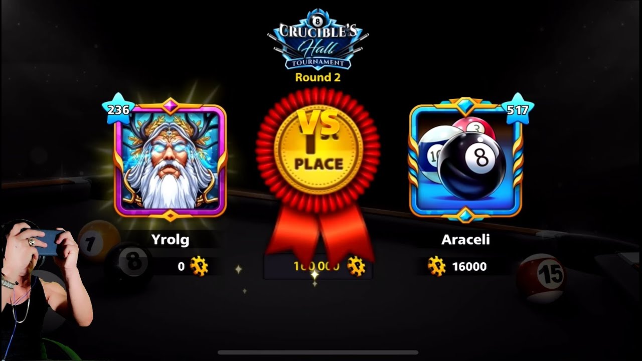 EL MEJOR TORNEO DEL MUNDO ( 8 Ball pool ) 160,000