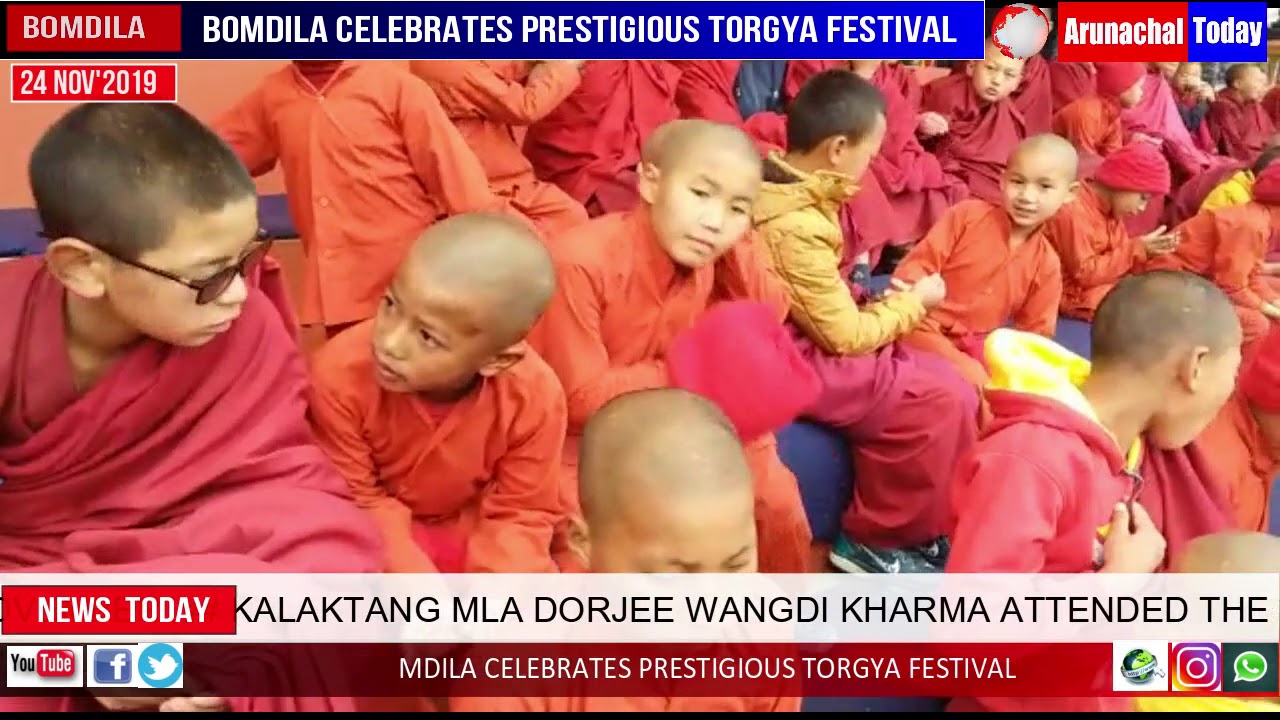 BOMDILA CELEBRATES PRESTIGIOUS TORGYA FESTIVAL