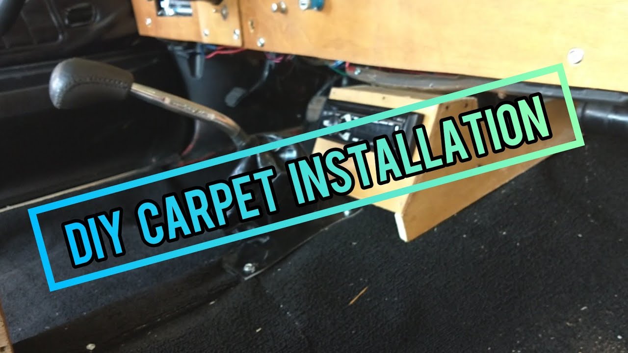 Budget DIY Carpet Installation with the project car
