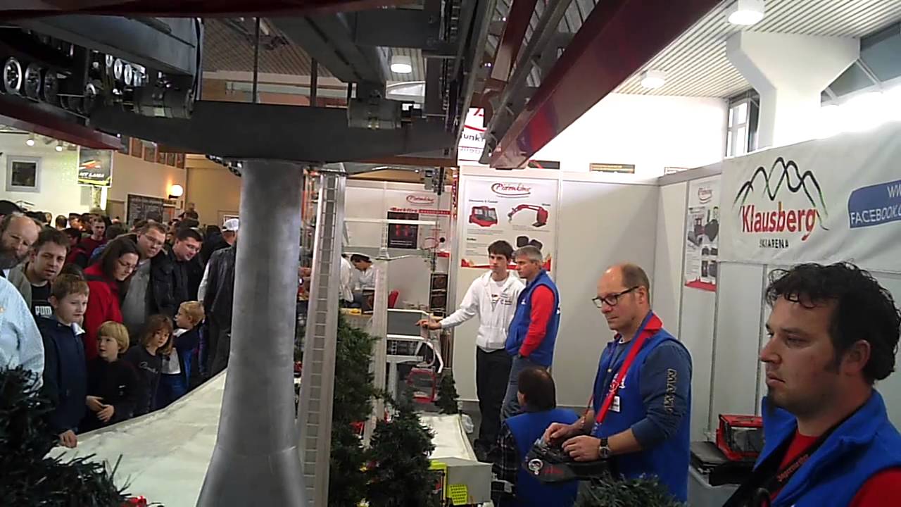 Seilbahn Pistenraupen Modellbaumesse Ried 2014