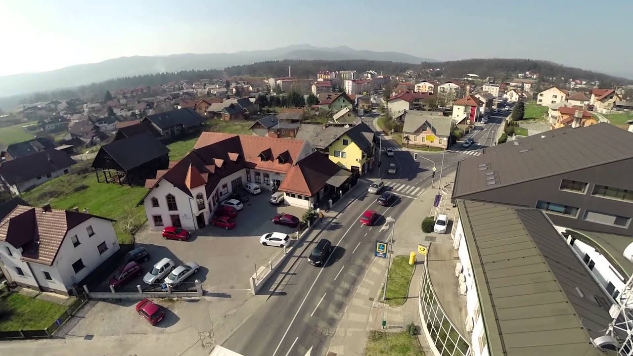 Snemanje iz zraka - Črnomelj (VIA Studio)