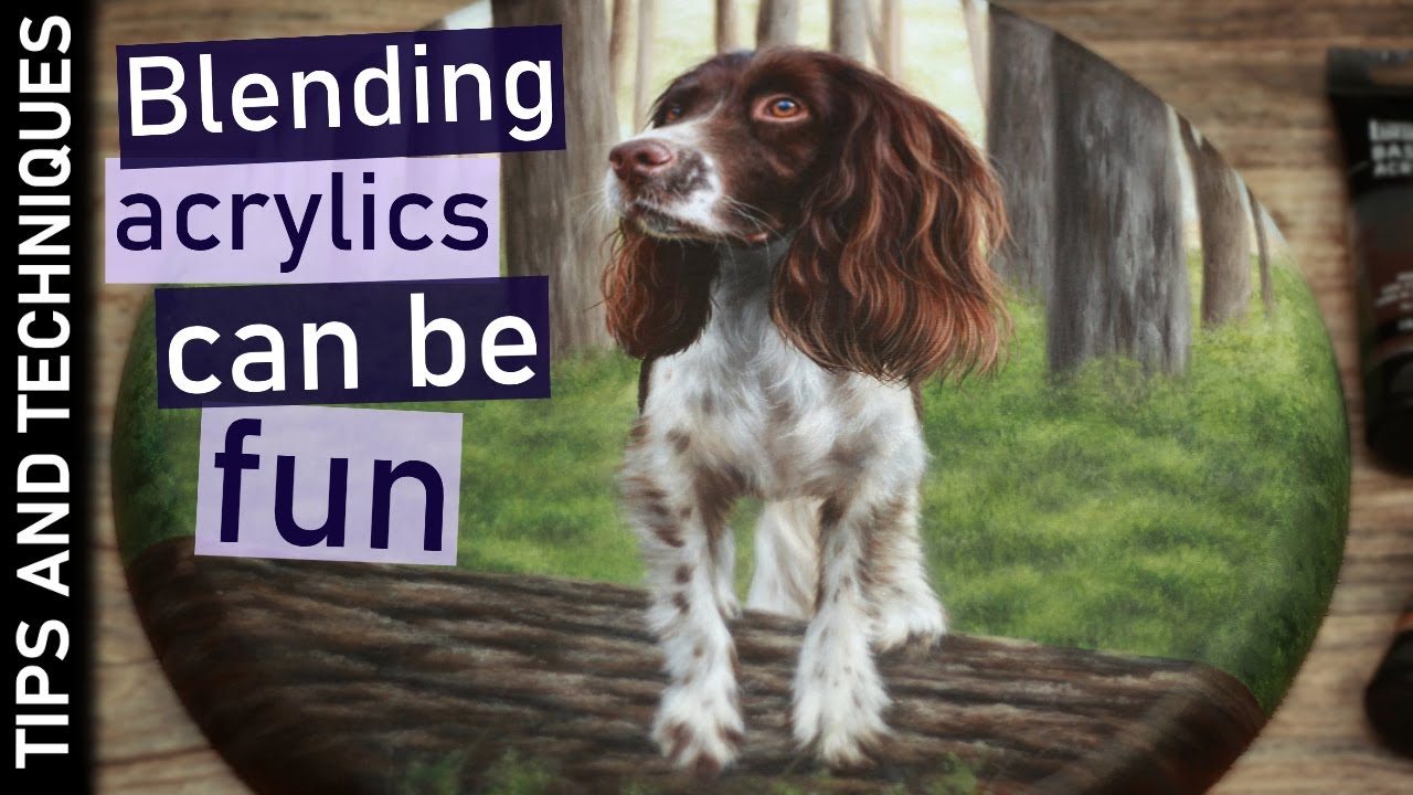 Несколько советов, как упростить смешивание акриловых красок | 1 инструмент, который может иметь ...