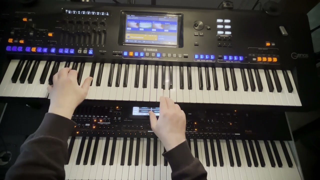 White christmas (Irving Berlin) - Yamaha Genos, Korg PA4X