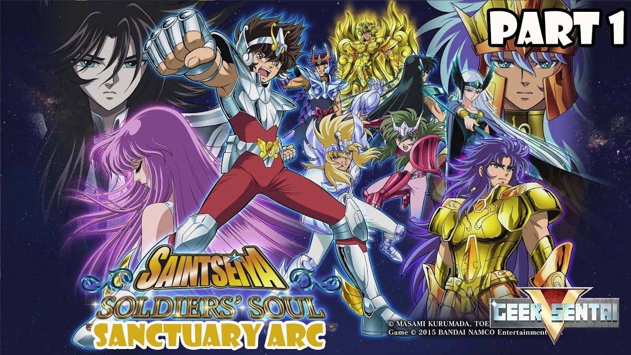 Saint Seiya Soldiers' Soul (PS4, 1080p 60fps) - Story Mode: Sanctuary Arc