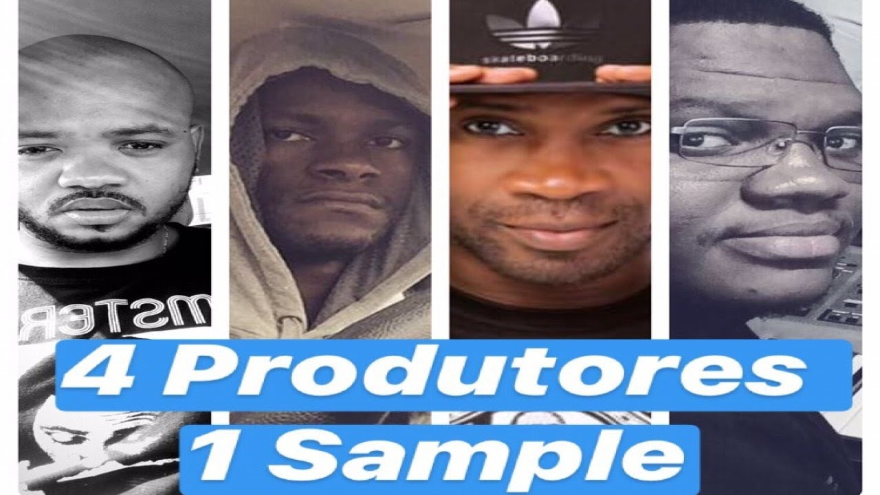 4 Produtores 1 Sample #1 c/ DH, Ricardo 2R, Raiva, Boni Diferencial