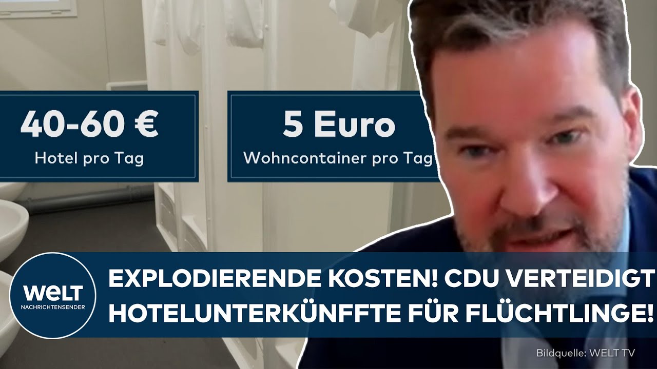 BERLIN: Trotz explodierender Kosten! &ndash; CDU verteidigt Hotelunterk&uuml;nfte f&uuml;r Fl&uuml;chtlinge!