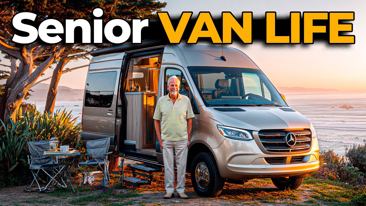 Лучшие кемпервэны для пожилых людей 2025 года (комфорт и стиль) #campervan