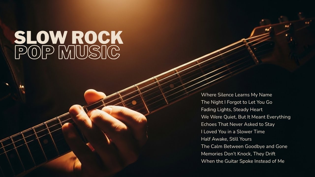 Legendary Slow Rock Ballads 🎸 Classic Rock Songs with Soulful Guitar