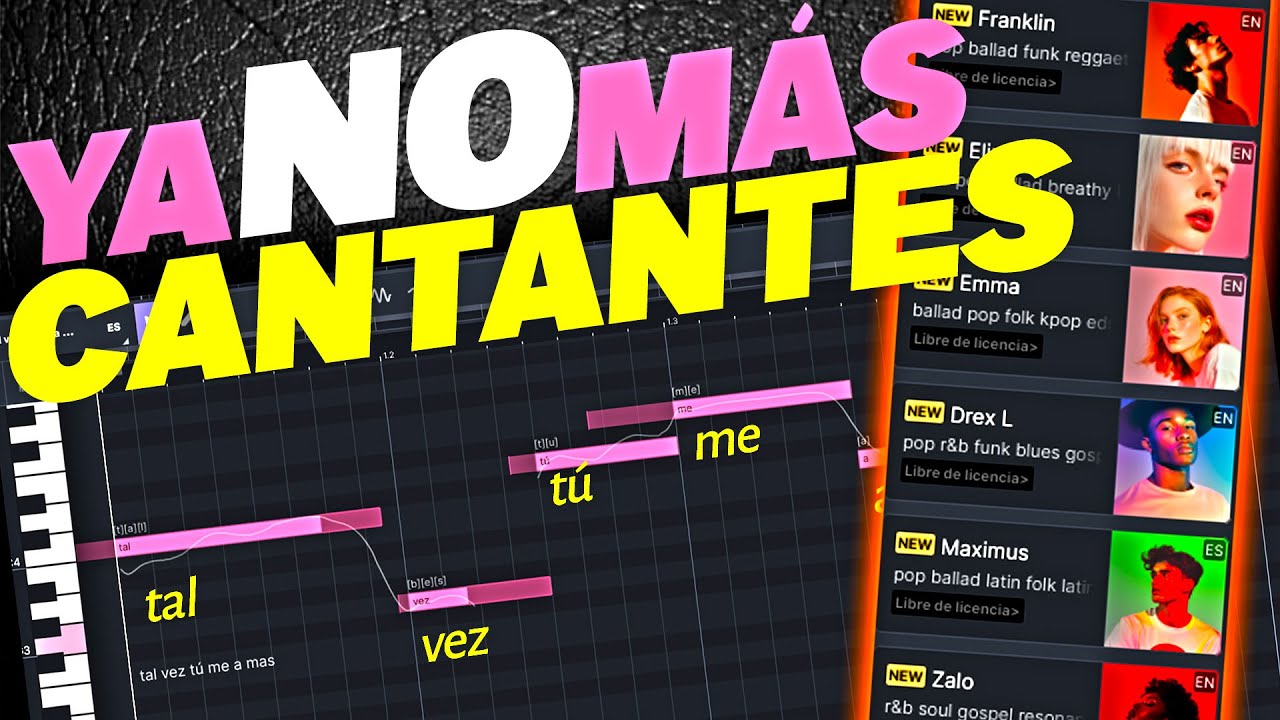 👉COMO CREAR VOCALES con IA || COMO CREAR VOCES REALISTAS con INTELIGENCIA ARTIFICIAL