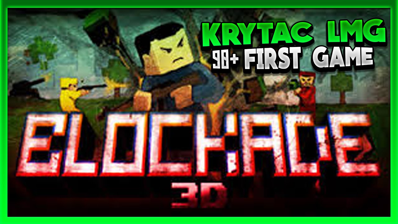 BLOCKADE 3D - Krytac LMG Ownage!! | 90+ Gameplay