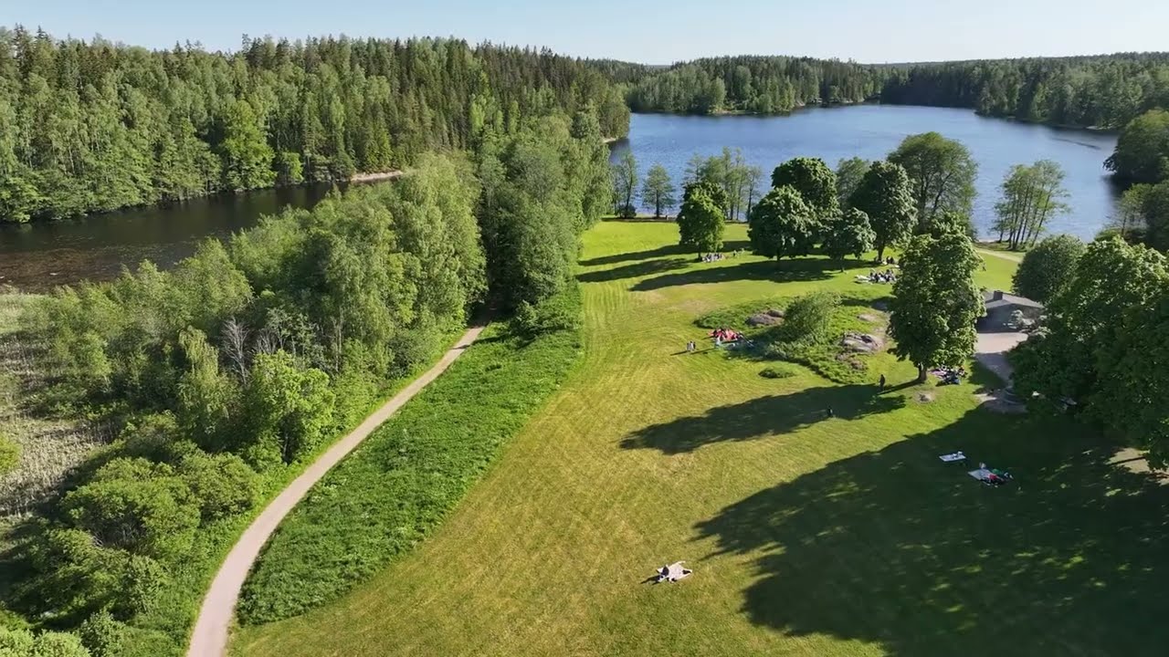 DJI Mavic 3 Pro 4K First Flight 2 - Finland Espoo Luukki Recreational Area