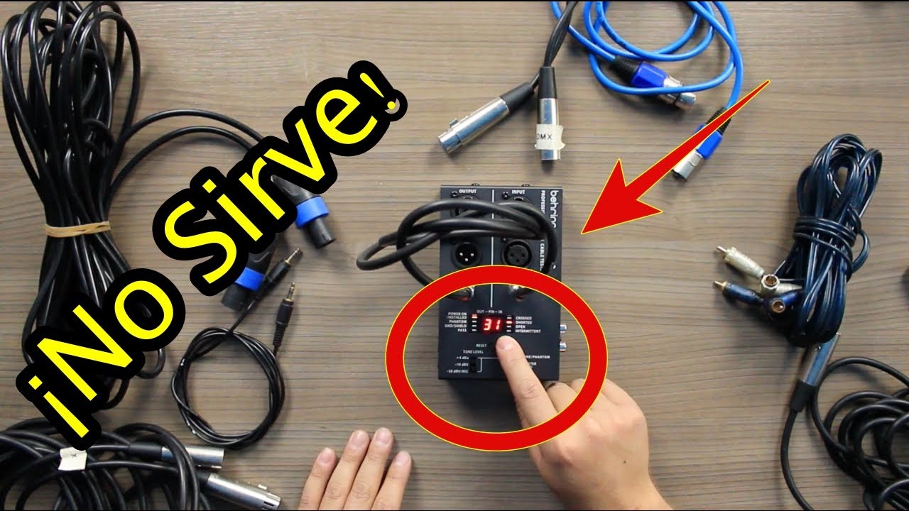 Unboxing&Review: Behringer CT200 | Probador profesional de cables