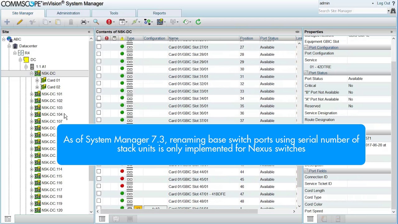 How to Create a Stack of Switches in System Manager Database