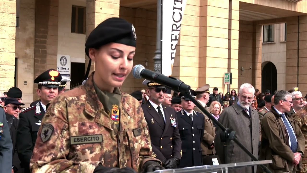 Cerimonia di consegna del Basco di Cavalleria