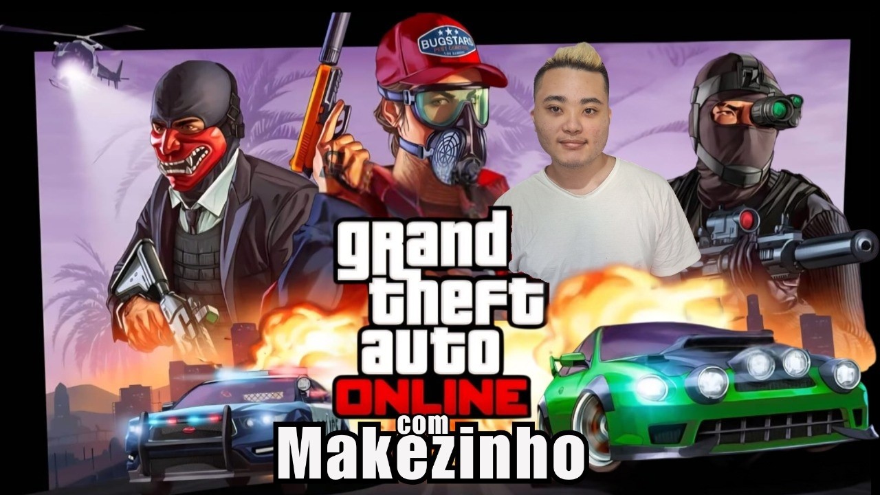 Jogado GTA 5 online (ao vivo) e conversando com chat para crescer no YouTube