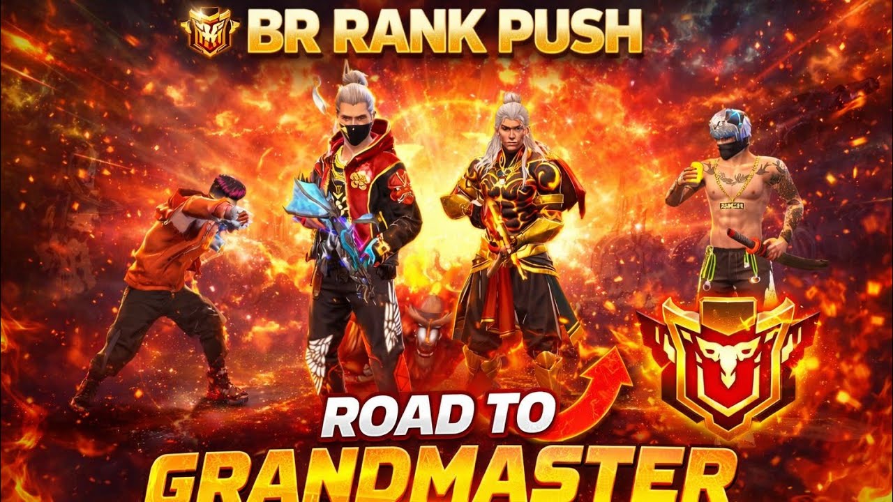 BR Rank Push Road To GRANDMASTER Random Bando k sath Full Funn Haccer hai Kya