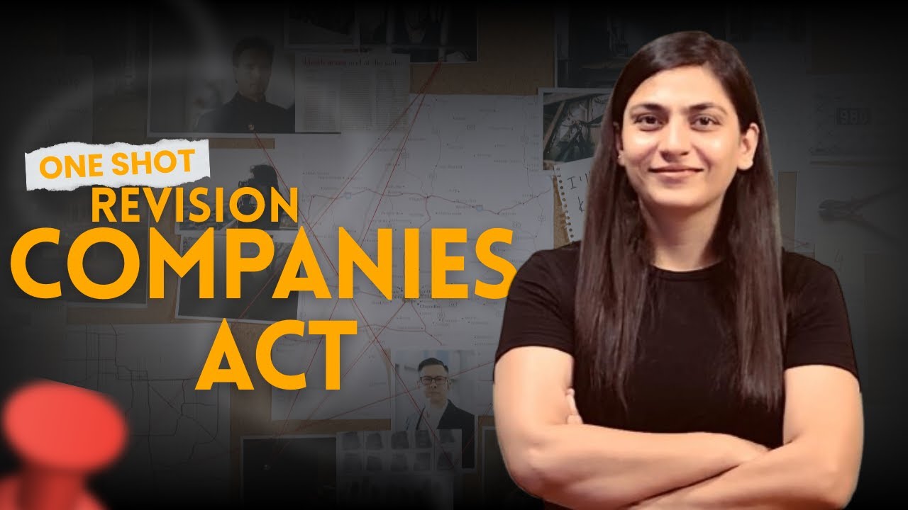 COMPANIES ACT|| REVISION|| ONE SHOT || CA FOUNDATION|| RAKHI MA'AM || PPC
