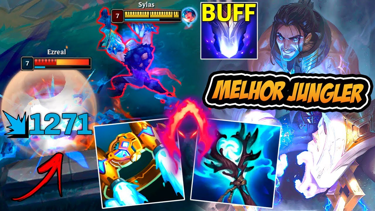 SYLAS É O MELHOR JUNGLER DO PATCH COM ESSE BUFF ABSURDO NA PASSIVA
