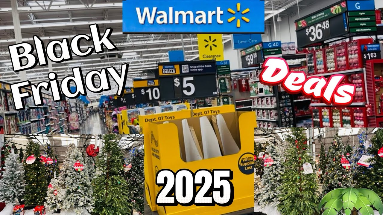 Walmart Black Friday Deals , có nhiều mặt hàng và đồ trang trí Christmas mới về 
