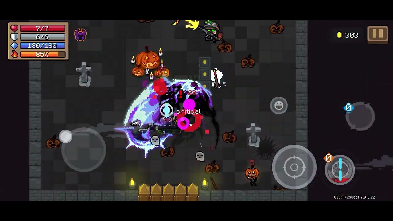 [SOUL KNIGHT] - Badass no weapon run - Warliege Dark Sovereign (FULL RUN)
