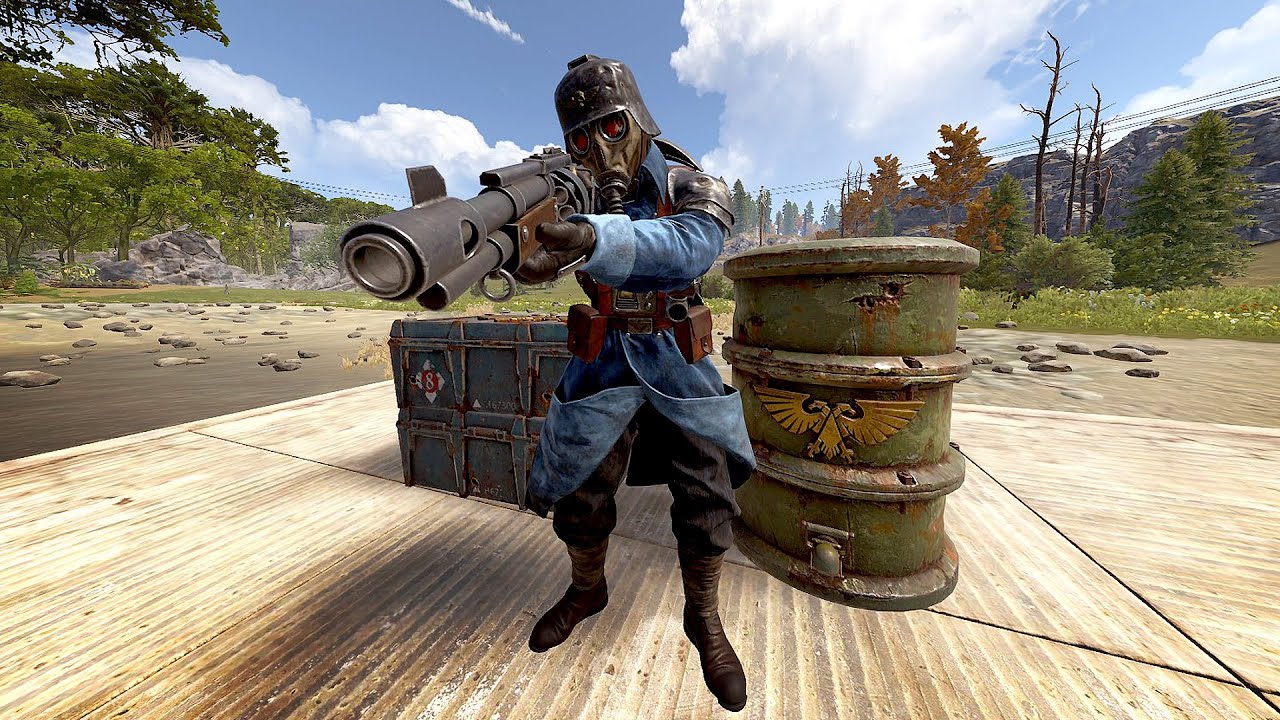 Rust Warhammer DLC &mdash; Тестирование в игре