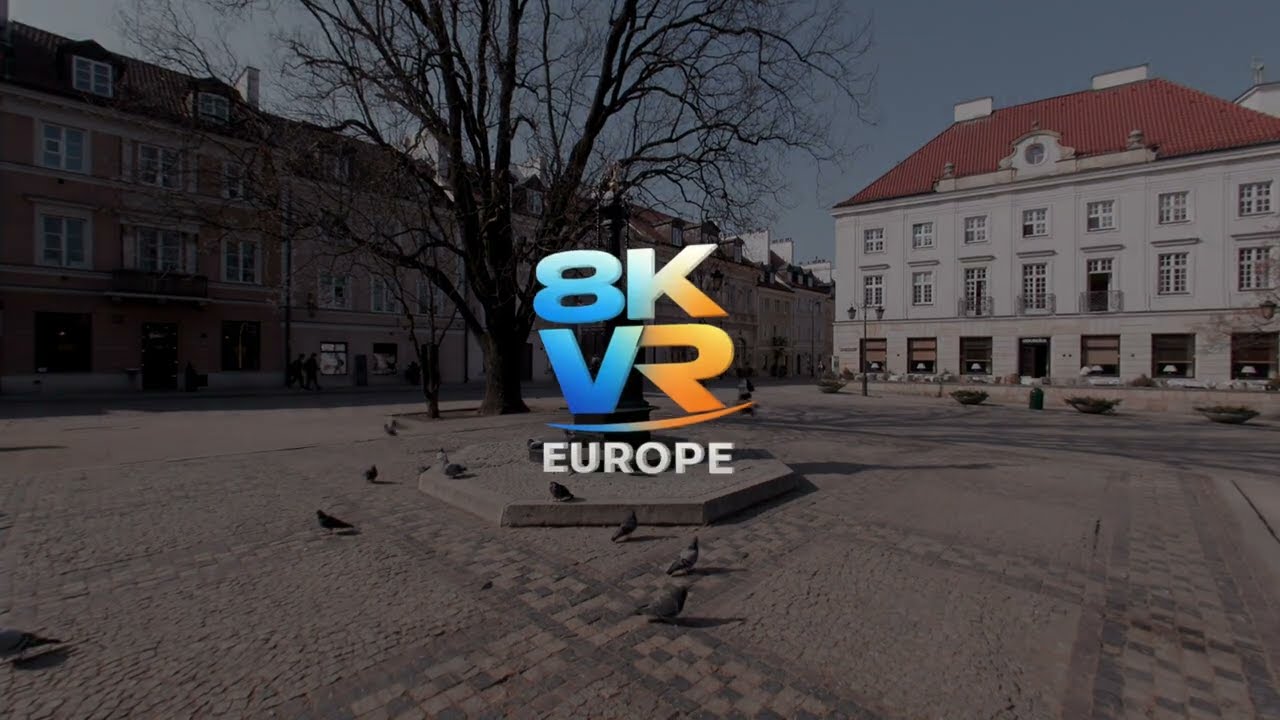Warsaw Old Town Walk 🇵🇱 | 8K VR180 Historic Center Poland | Virtual Tour