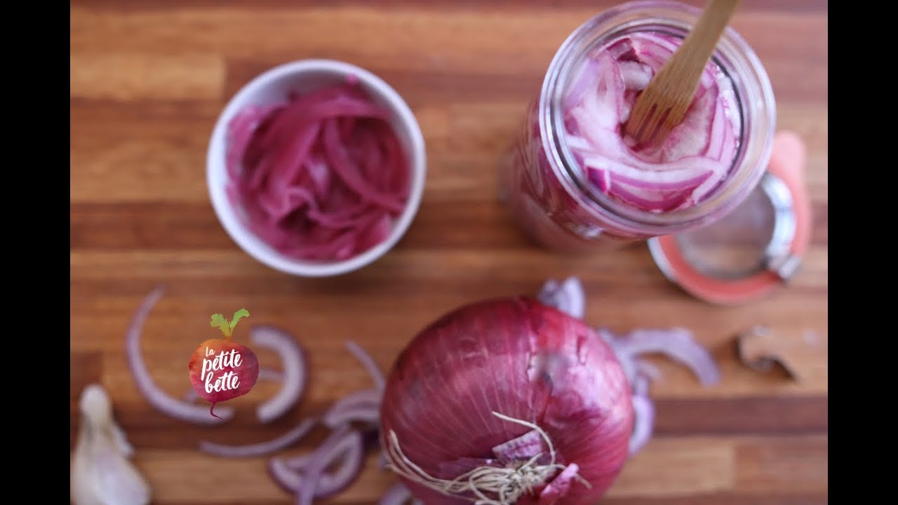 OIGNONS MARIN&Eacute;S MAISON  en 5 minutes - Le condiment qui change tout!