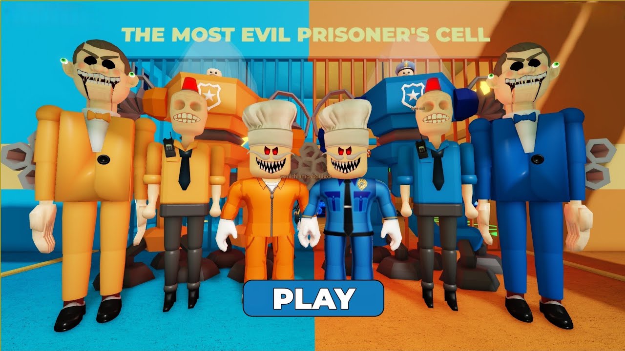Dino kid Plays PRISONER VS POLICE BARRY'S PRISON RUN ESCAPE roblox! Gameplay Walkthrough No Death 4K