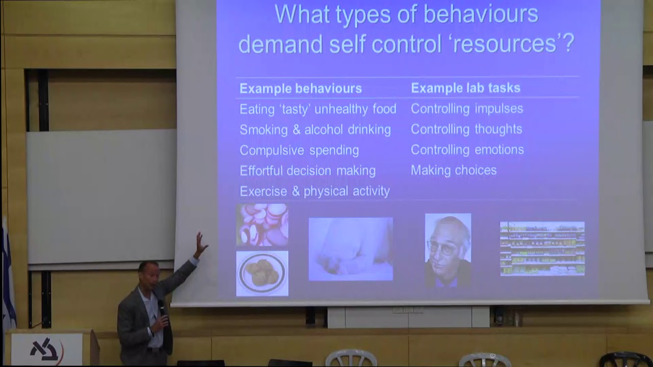 The Importance of Self-Control in Determining Behavior - Prof. Martin S. Hagger