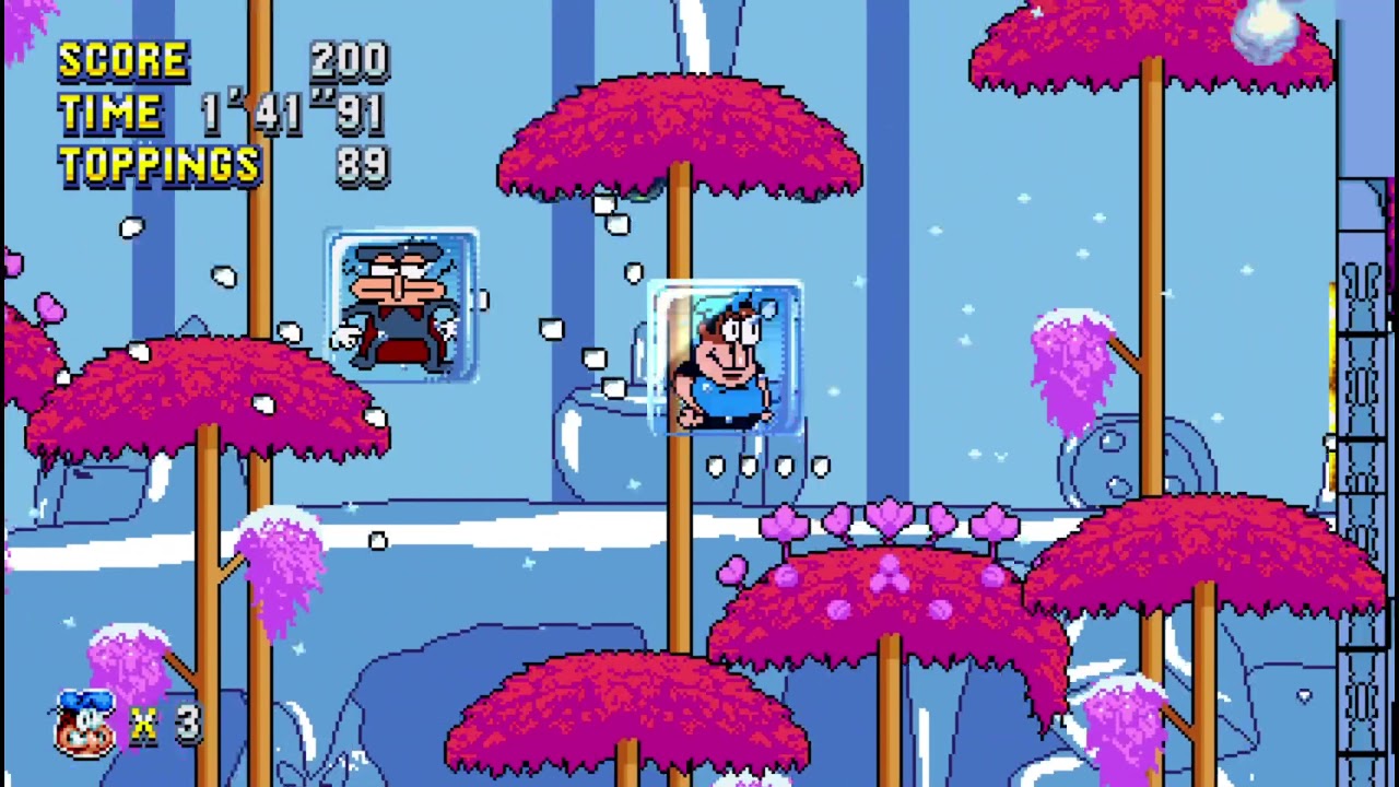 Freezer (Press Garden 2) WIP _ Sonic mania pizza Tower