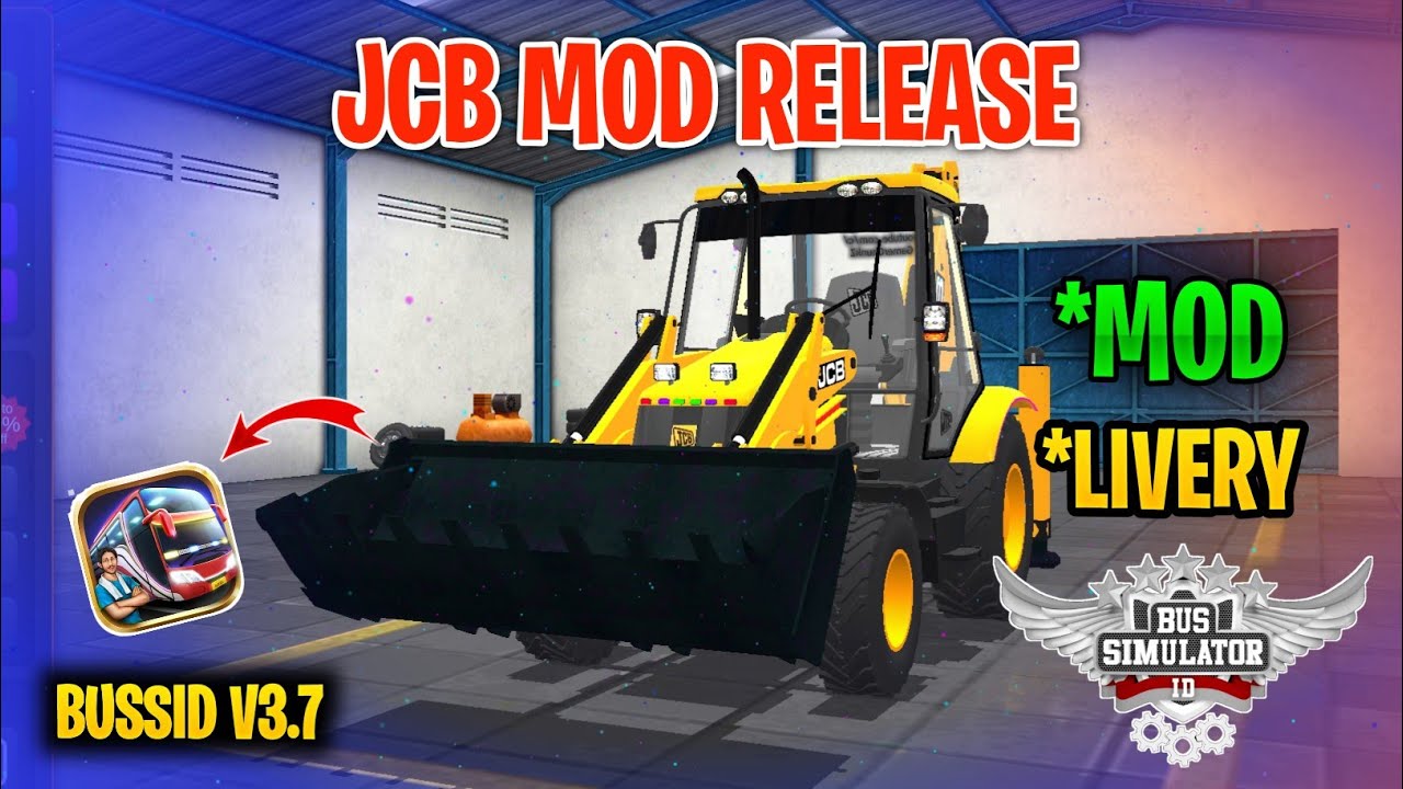 New Jcb Mod Tamil | Bus Simulator Indonesia | Jcb Mod In Bussid 