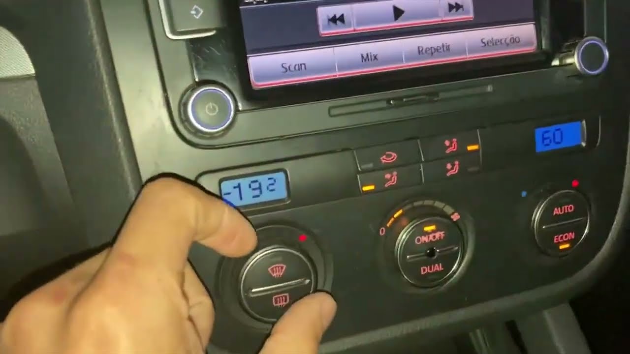 Jetta MK5 - Como usar o menu secreto do climatronic