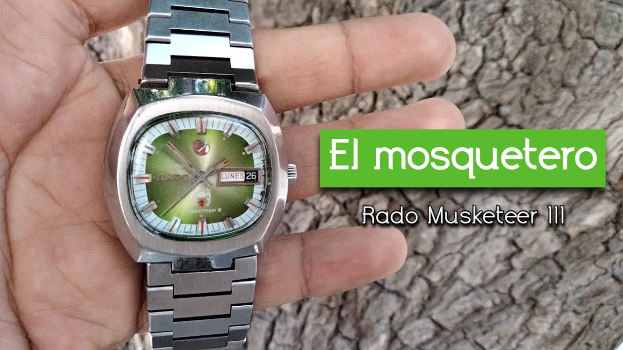¡El Reloj De Los 3 Mosqueteros! - Reseña Reloj Rado Musketeer III (Watchito)