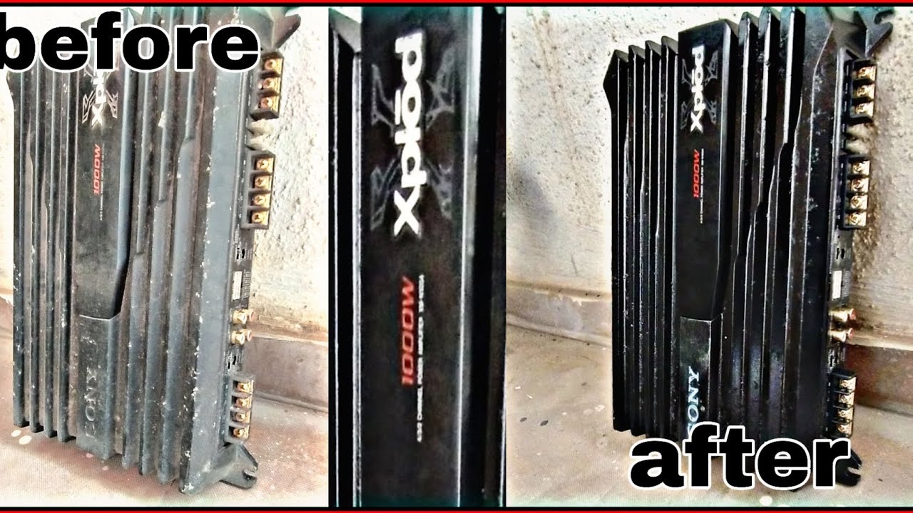 Sony Amplifier Restoration || How To Restore || 4/3/2 CHANNEL POWER AMPLIFIER XM-N1004