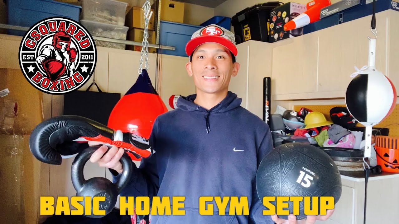 How to Build Your Own Home Gym- MY BASIC HOME GYM SETUP/ ALL YOU NEED TO STAY IN SHAPE!