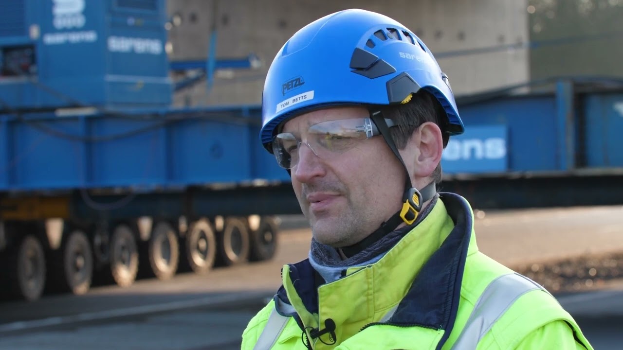 A46 Stoneleigh Interchange bridge move