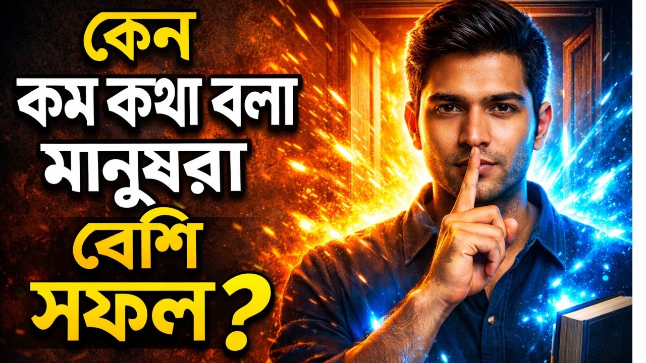 বেশি শুনলে আর কম বললে কি হয় জানো? নীরবে সফল হও | জীবন বদলানোর সিক্রেট | Bangla Motivational Story