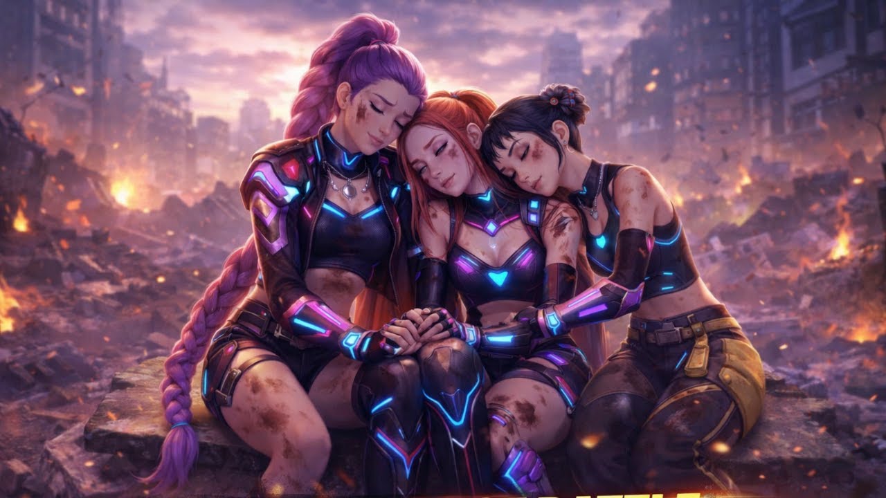 The Silence After: Emotional Healing After Battle (KPop Animation)