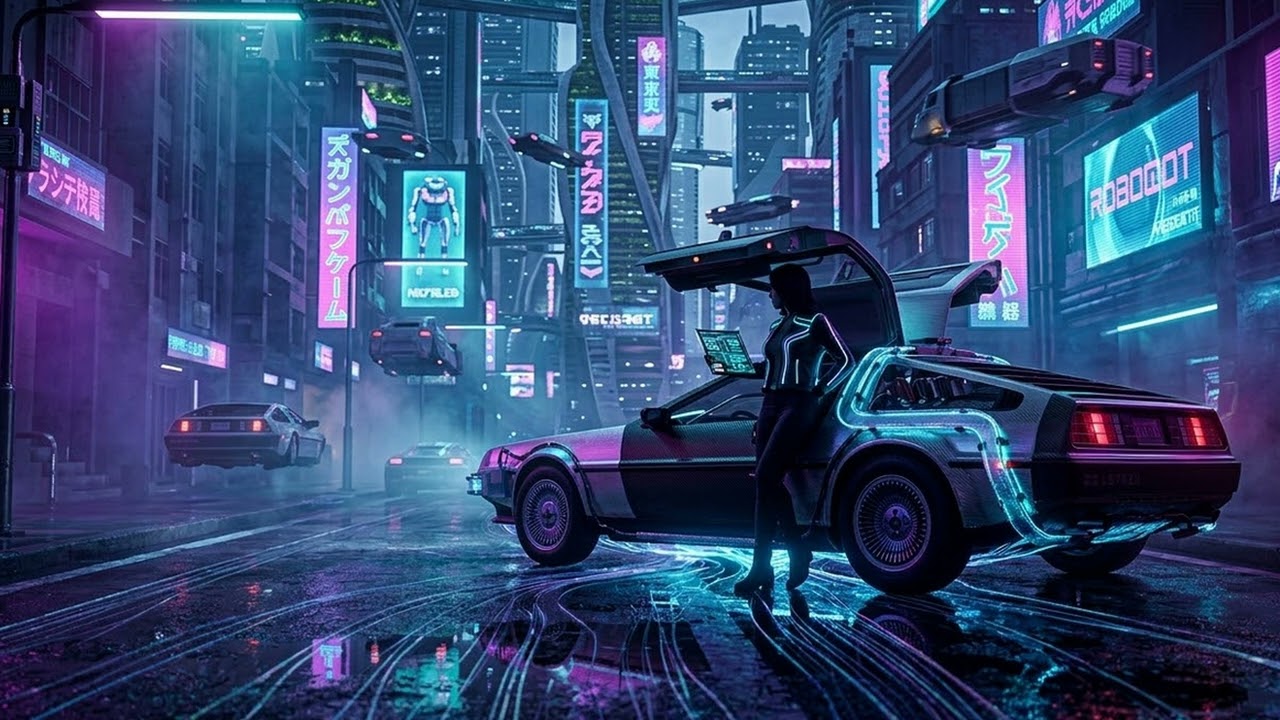 Dark Cyberpunk Synthwave Mix 🌃 Night Drive & Focus (ダークサイバーパンク・シンセウェーヴ：夜のドライブと集中)