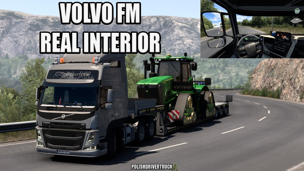 ✅[ETS2. V1.43]...PDT...Volvo FM/FMX By galimim * Real interior*